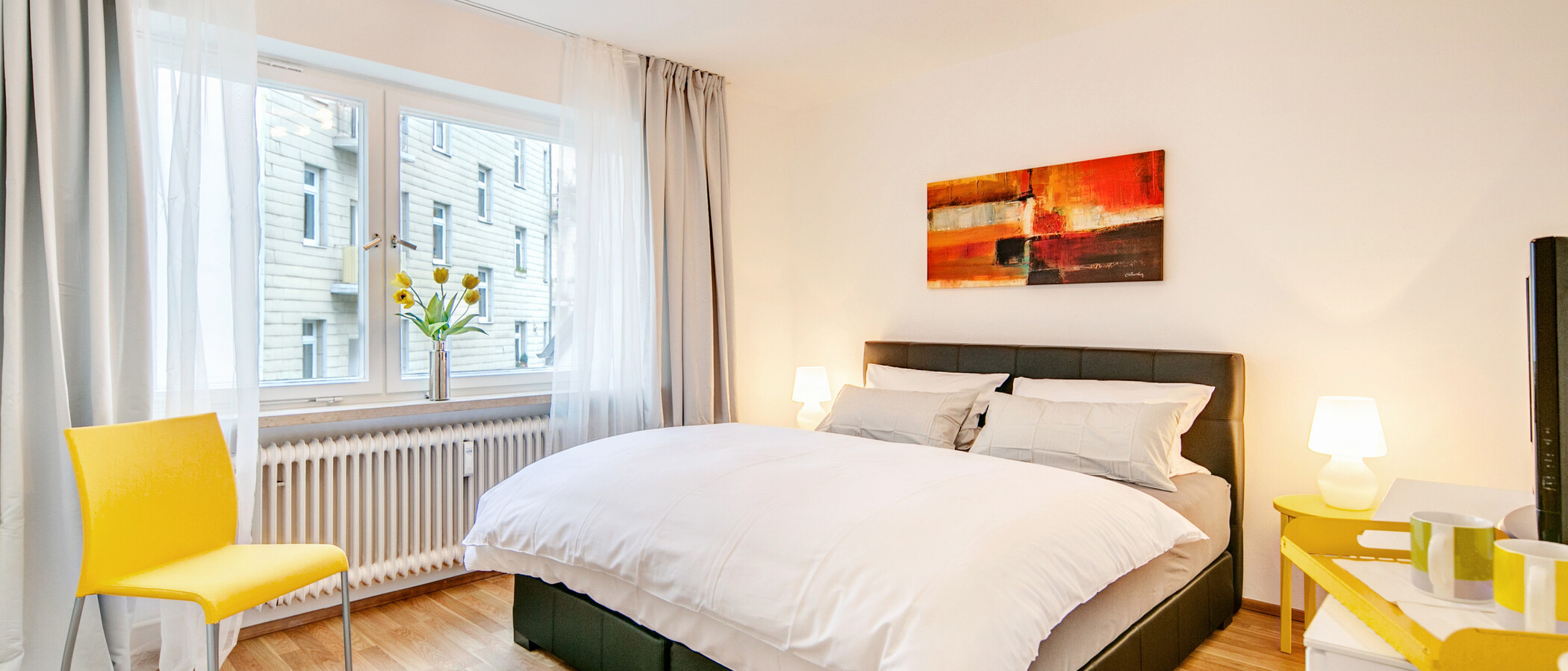 apartamento München Lehel 01 dormitorio 8256