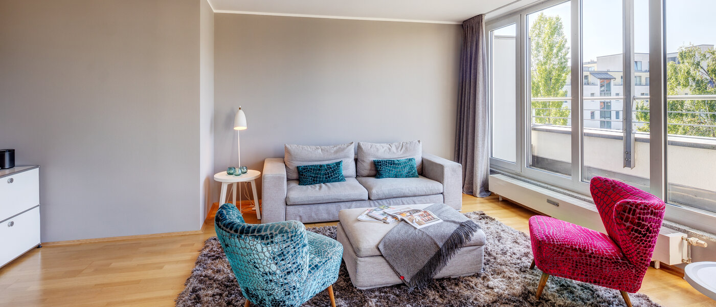 apartamento München Maxvorstadt - Universitätsviertel 01 zona de día  8264