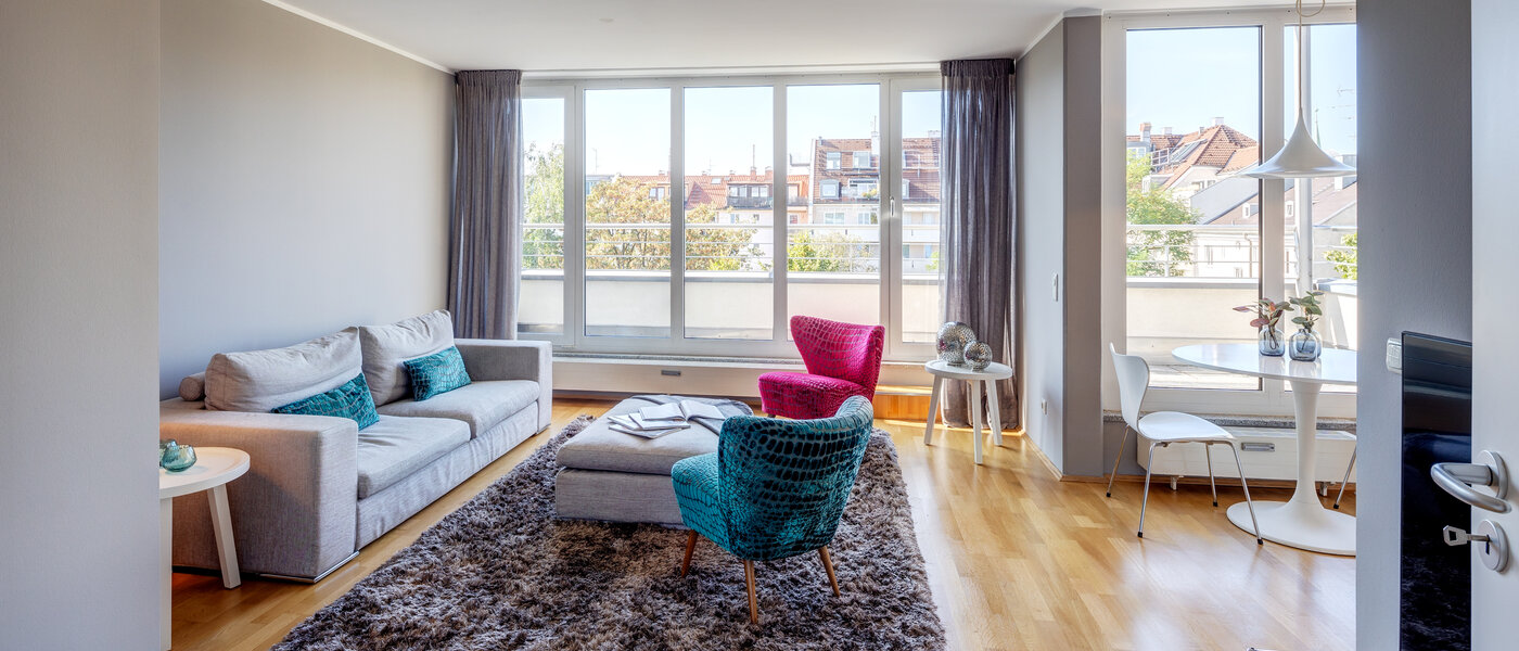 apartamento München Maxvorstadt - Universitätsviertel 02 zona de día  8264