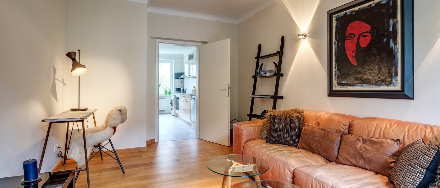 apartamento München Schwabing 03 sala de estar 8281