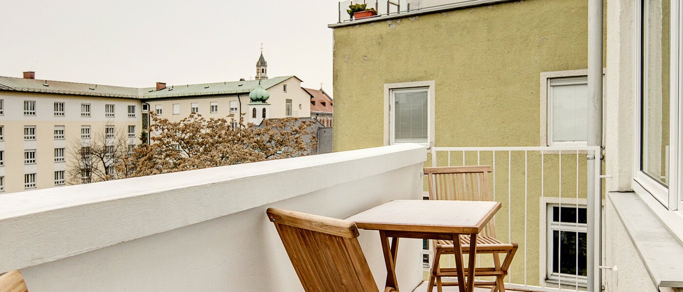 apartamento München Dreimühlenviertel 01 balcón 8291