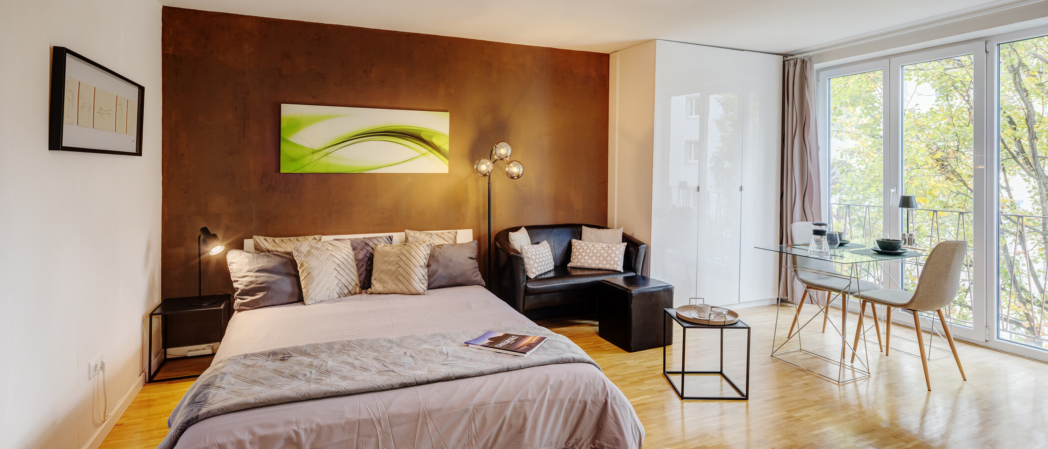 apartamento München Maxvorstadt - Rund um den Josephsplatz 04 zona de día  8302