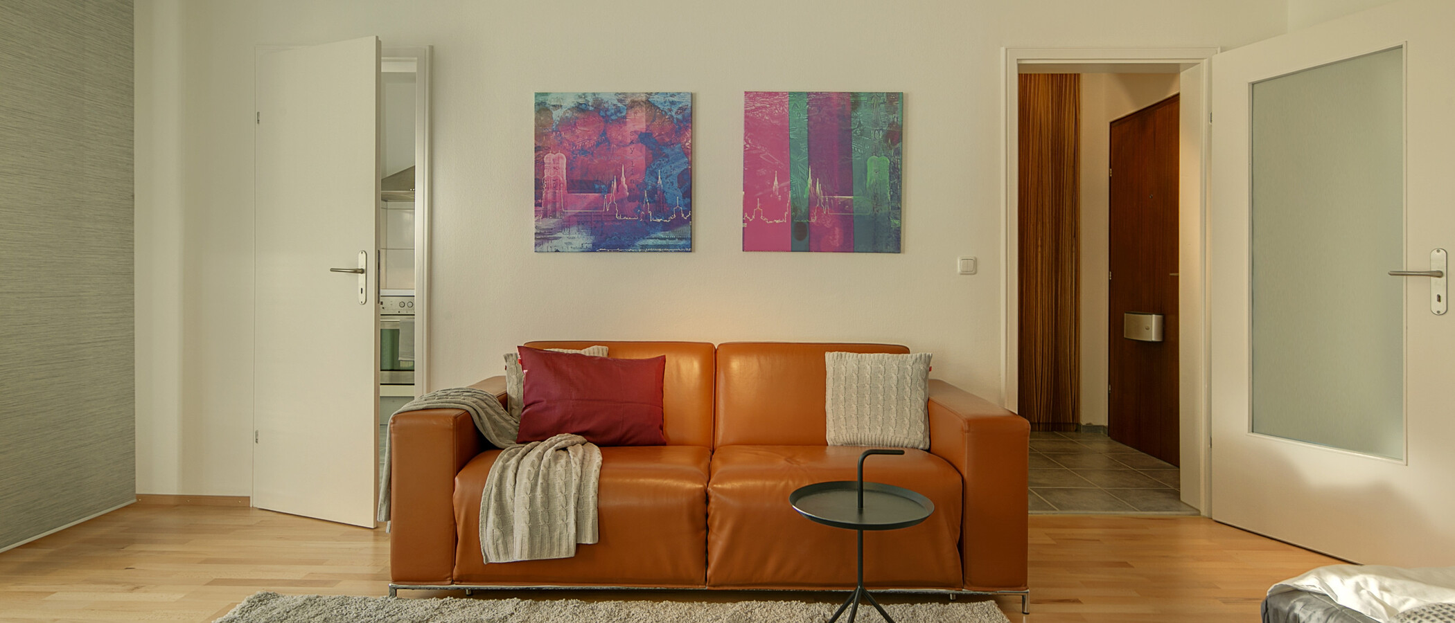 piso con jardín München Maxvorstadt 02 salón 8378