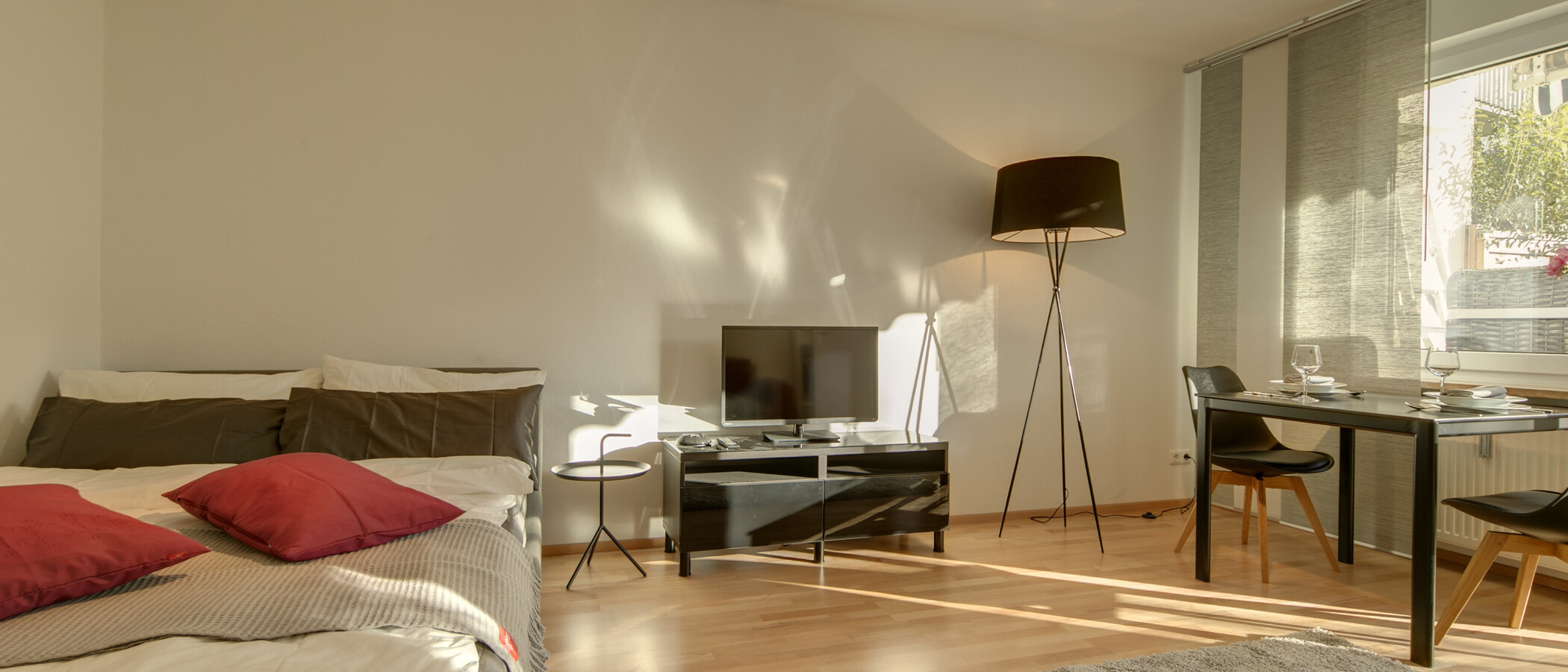 piso con jardín München Maxvorstadt 04 salón 8378