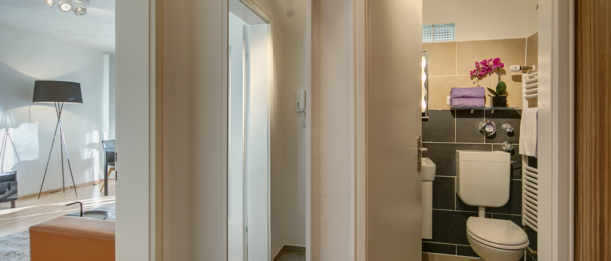 piso con jardín München Maxvorstadt 02 pasillo 8378