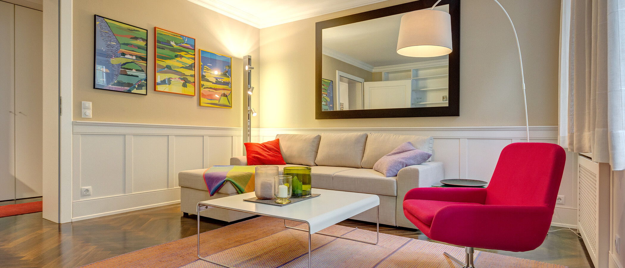apartamento München Maxvorstadt - Universitätsviertel 04 salón 8395