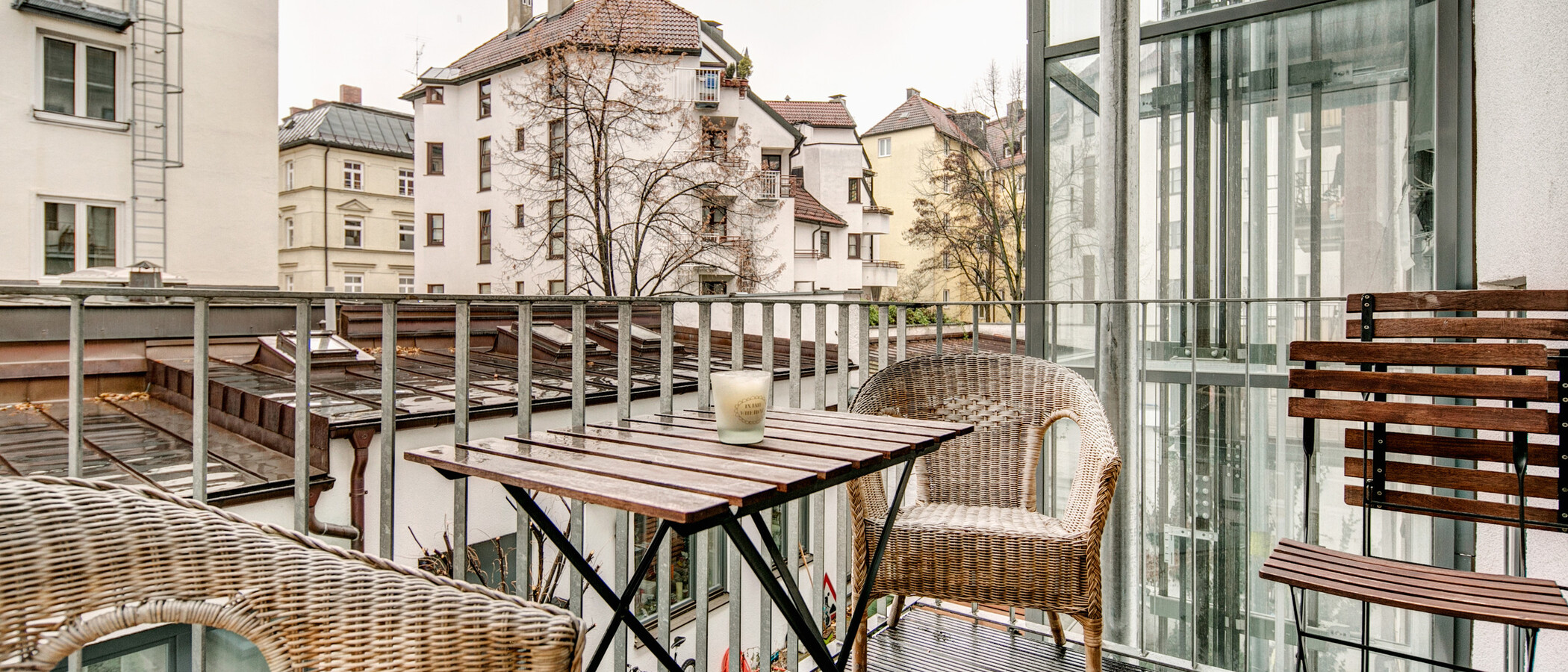 apartamento München Maxvorstadt - Universitätsviertel 01 balcón 8395