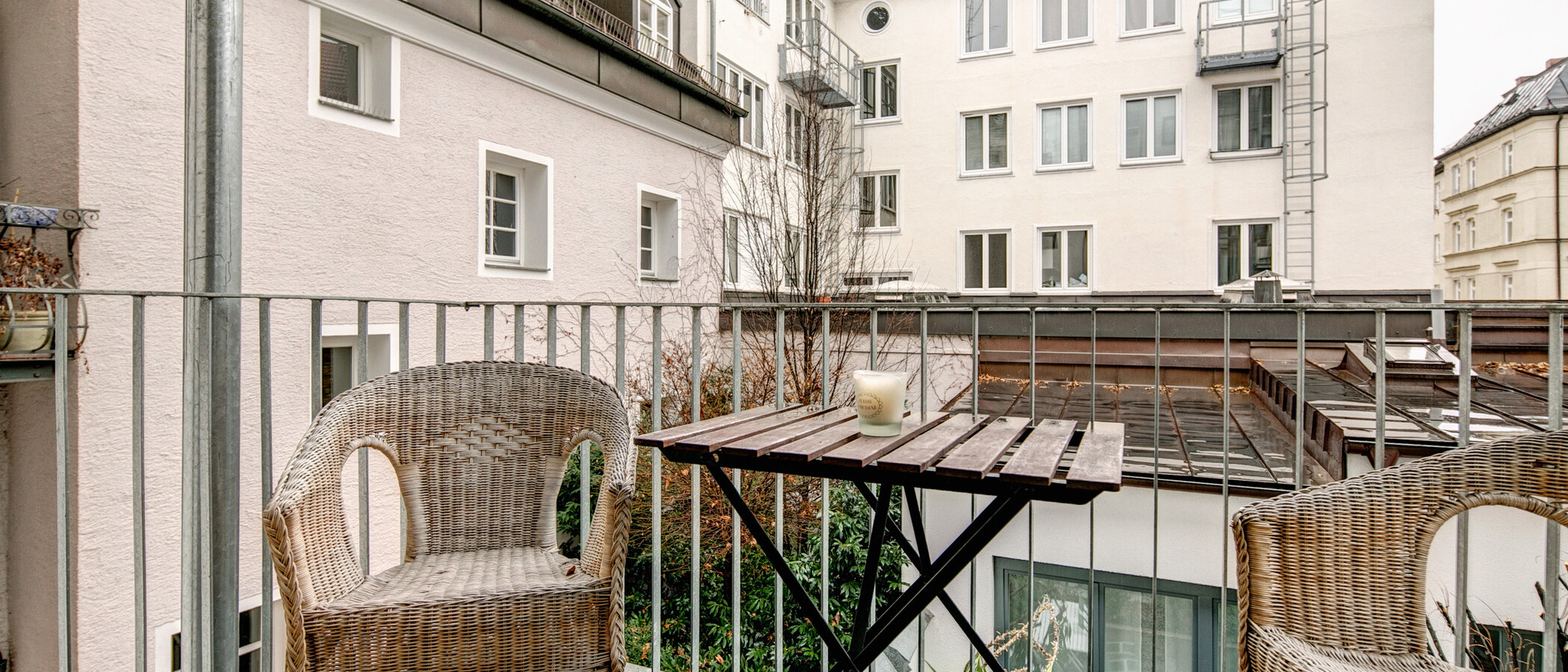 apartamento München Maxvorstadt - Universitätsviertel 02 balcón 8395