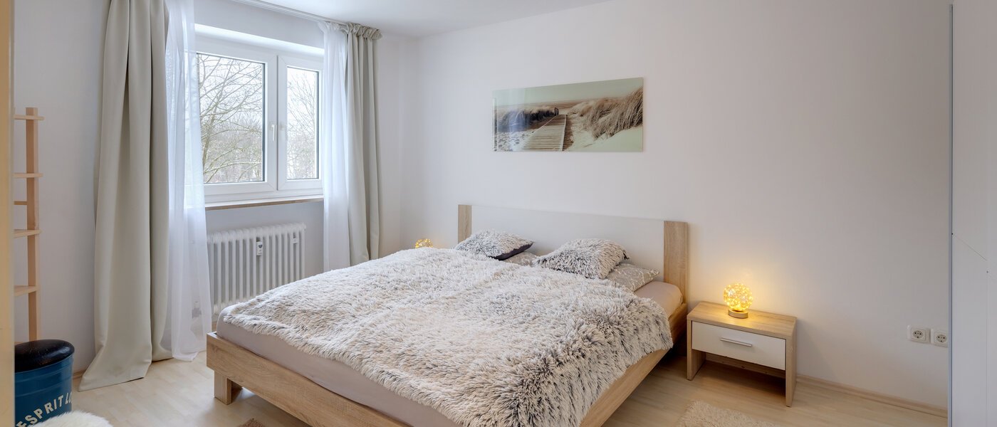 apartamento München Englschalking 01 dormitorio 8399