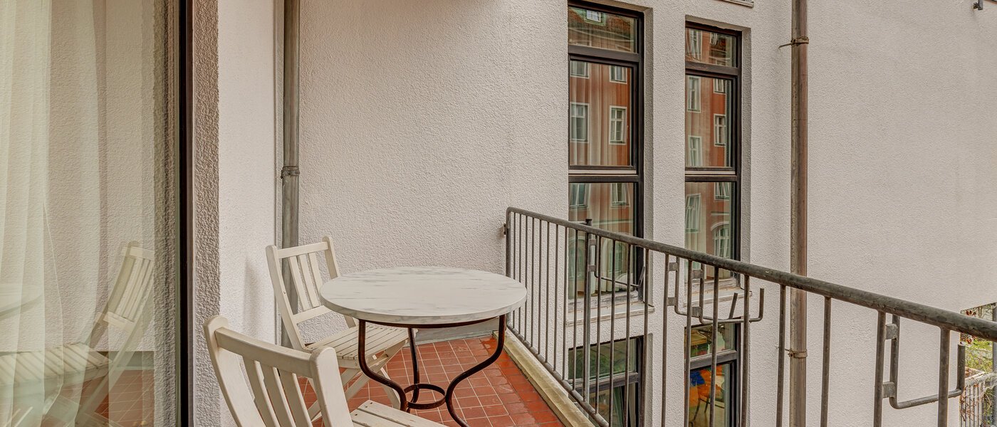 apartamento München Lehel 01 balcón 8406