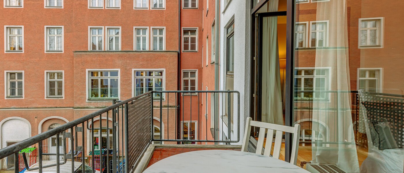 apartamento München Lehel 02 balcón 8406