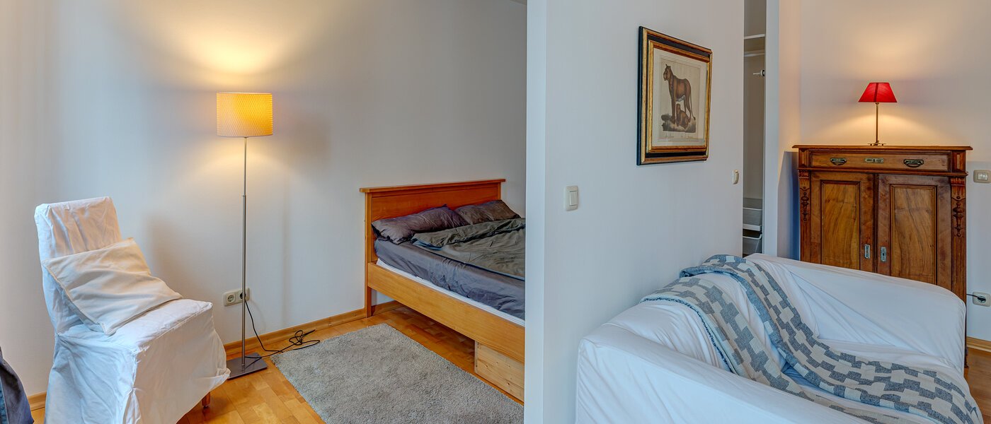 apartamento München Lehel 03 zona de dormir 8406