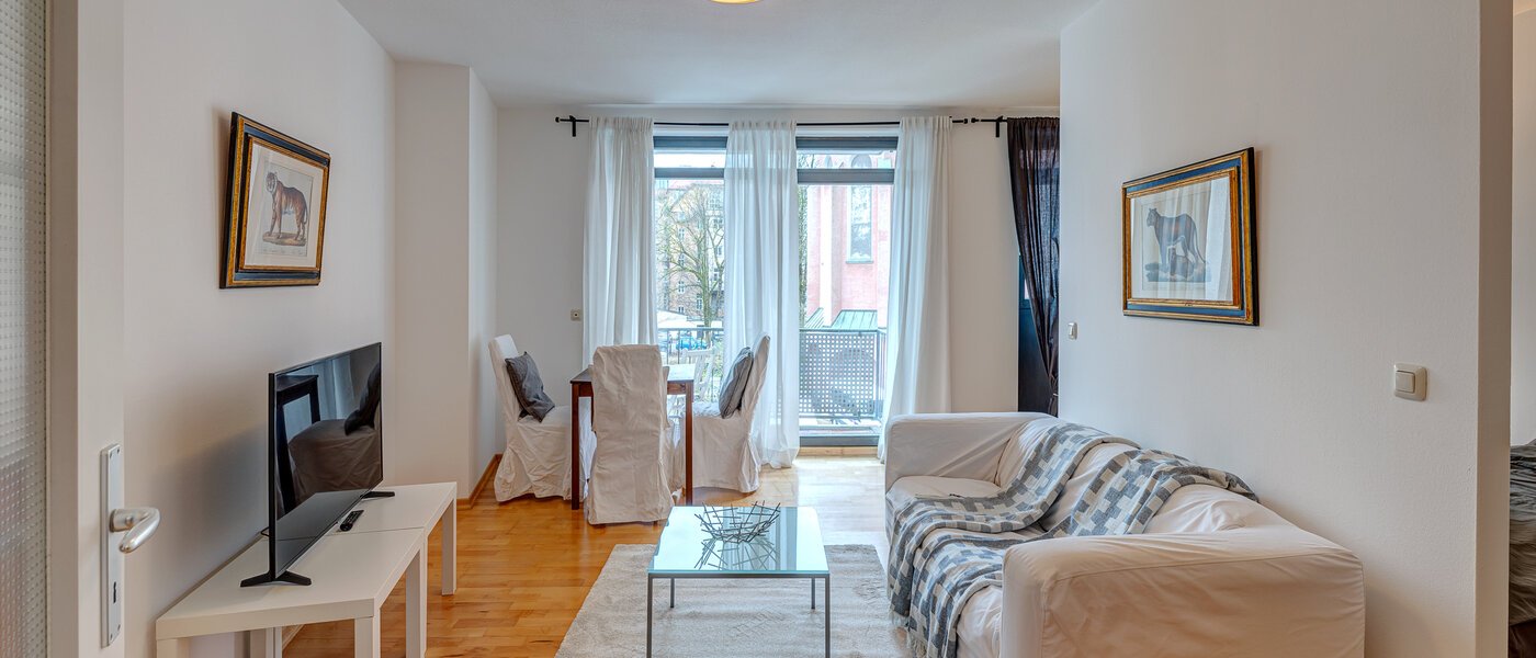 apartamento München Lehel 01 zona de día  8406