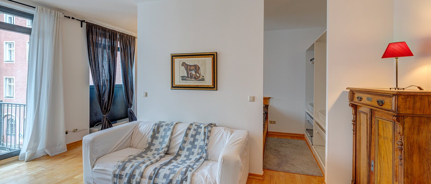 apartamento München Lehel 02 zona de día  8406