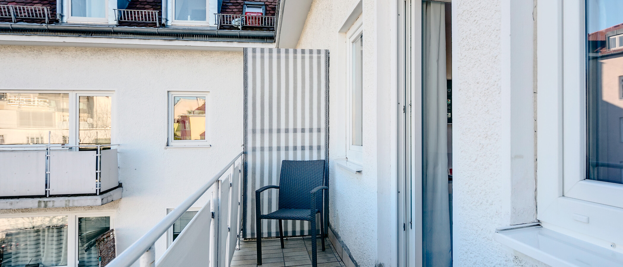 apartamento München Isarvorstadt 02 balcón 8449
