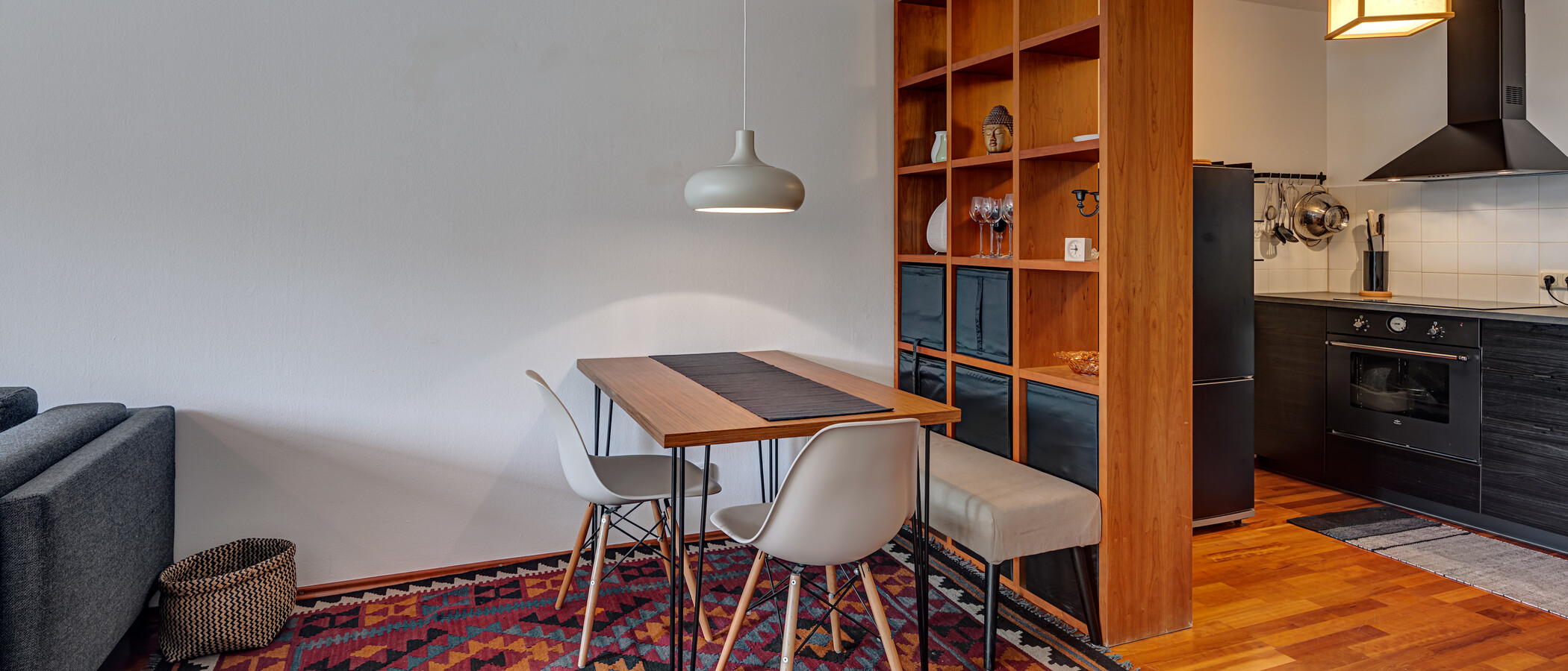 apartamento München Haidhausen 03 zona de día  8463