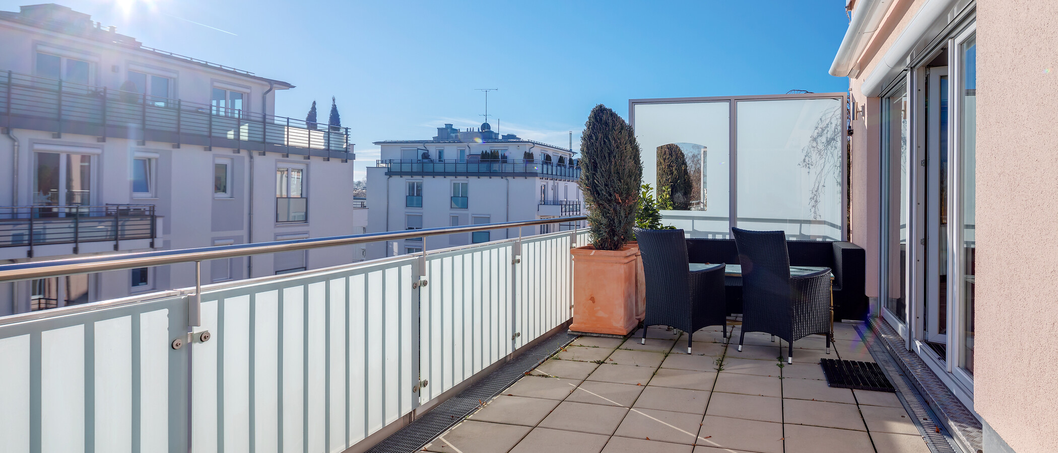 ático con terraza München Bogenhausen 01 terraza 8467