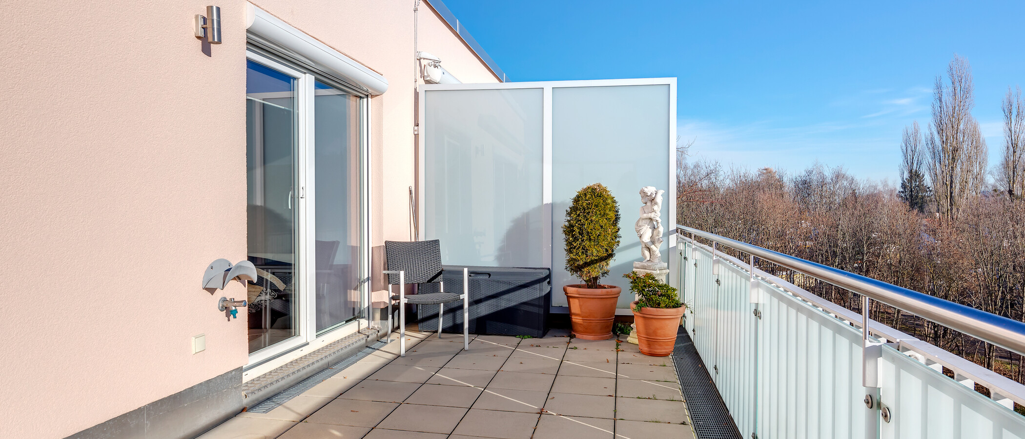 ático con terraza München Bogenhausen 02 terraza 8467