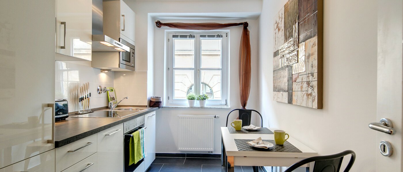 apartamento München Maxvorstadt - Universitätsviertel 01 cocina 8499