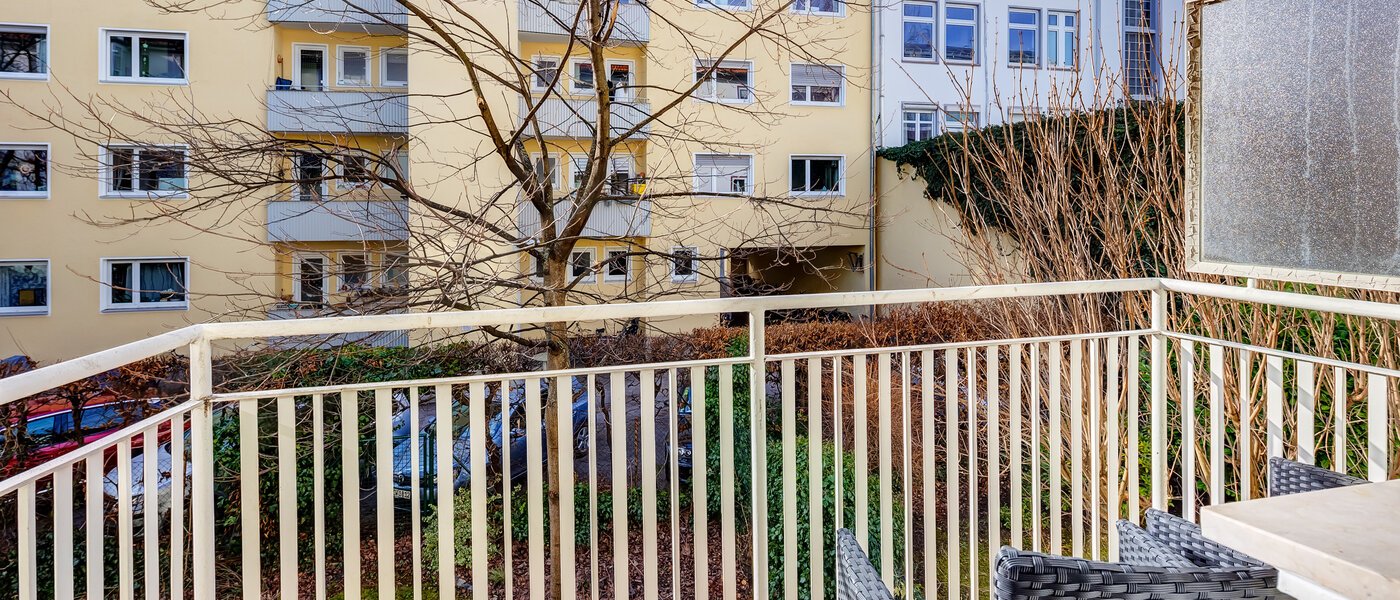 apartamento München Maxvorstadt - Museumsviertel 02 balcón 8504