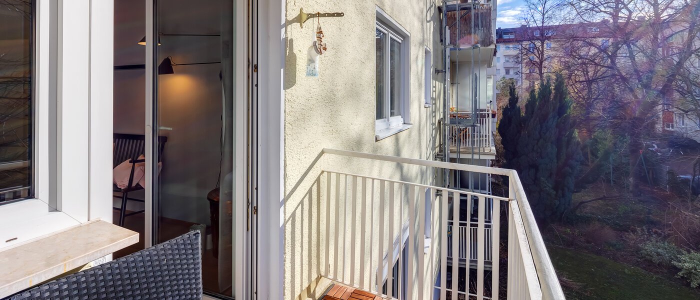 apartamento München Maxvorstadt - Museumsviertel 03 balcón 8504