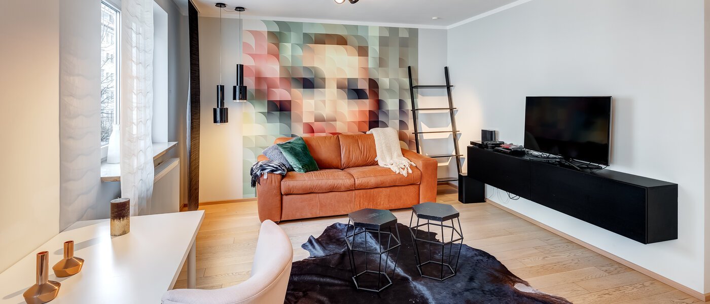 apartamento München Maxvorstadt - Museumsviertel 03 zona de día  8504