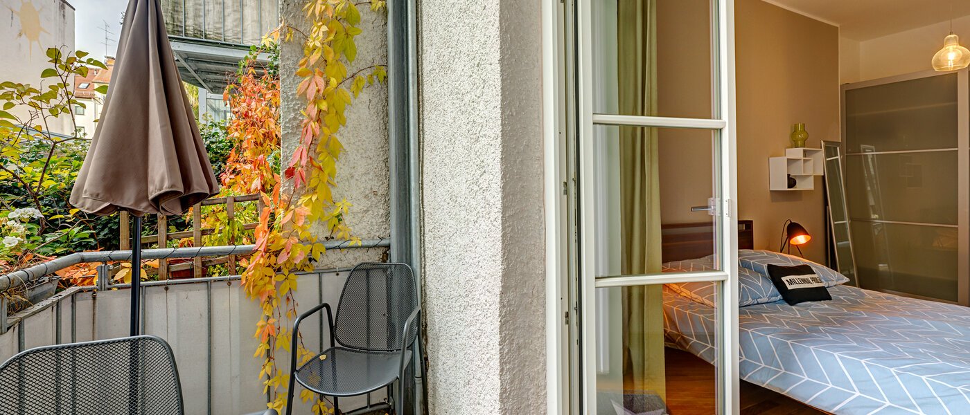 apartamento München Maxvorstadt - Universitätsviertel 02 balcón 8558
