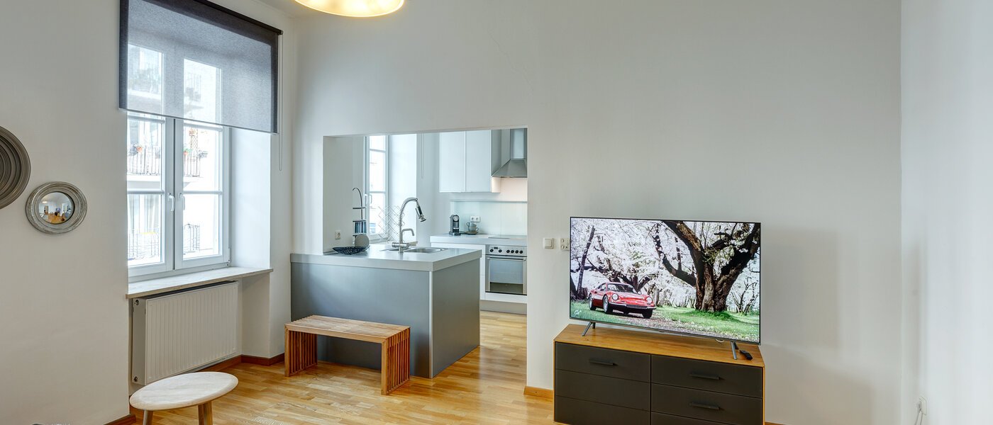 apartamento München Maxvorstadt - Universitätsviertel 04 sala de estar 8558