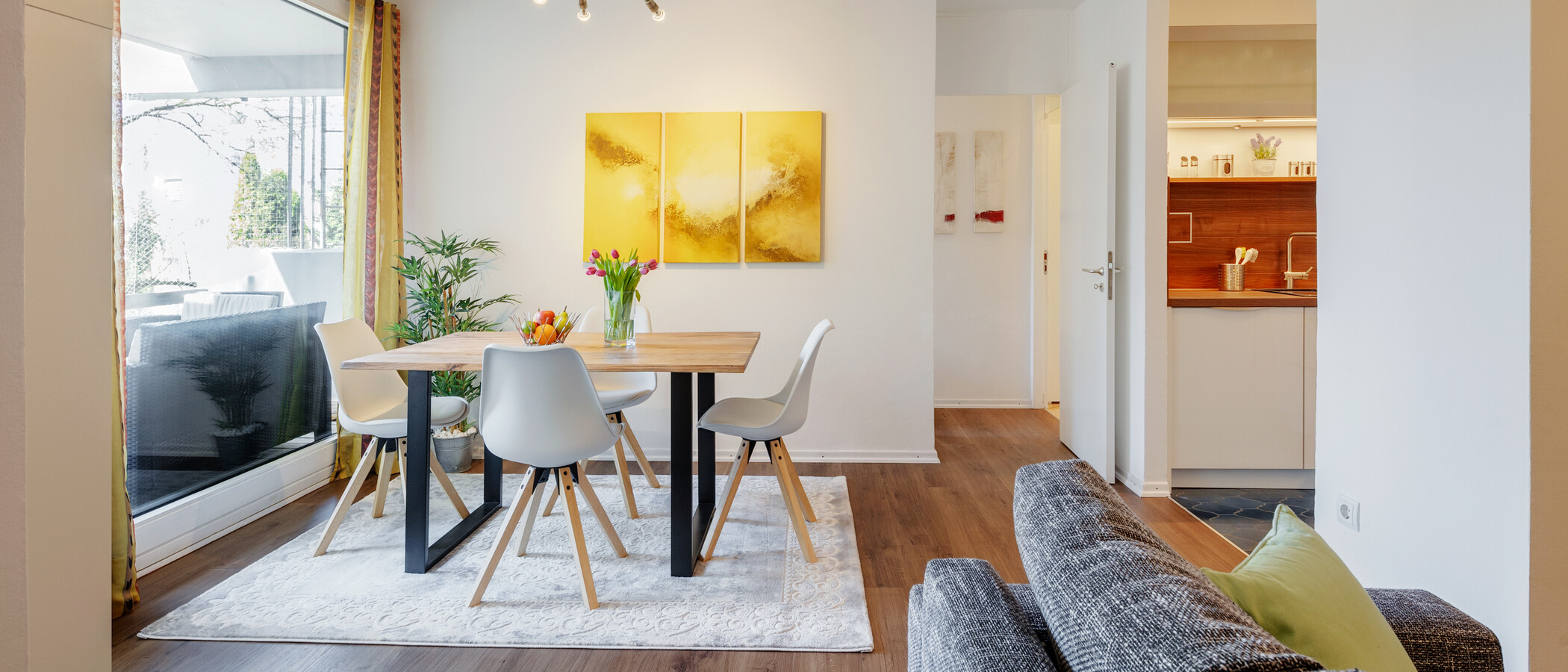 apartamento München Schwabing-West (rund um den Bonner Platz) 06 zona de día  8590