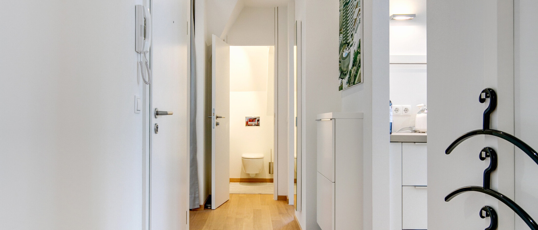 apartamento München Neuhausen 01 pasillo 8591