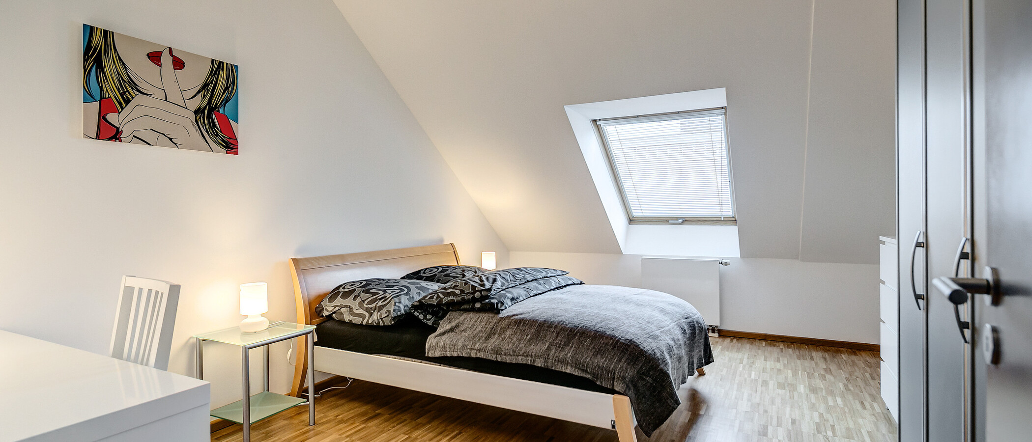 apartamento München Maxvorstadt - Museumsviertel 01 3. dormitorio 862