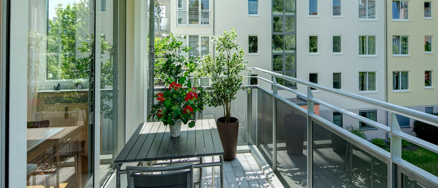 apartamento München Maxvorstadt - Universitätsviertel 01 balcón 8629