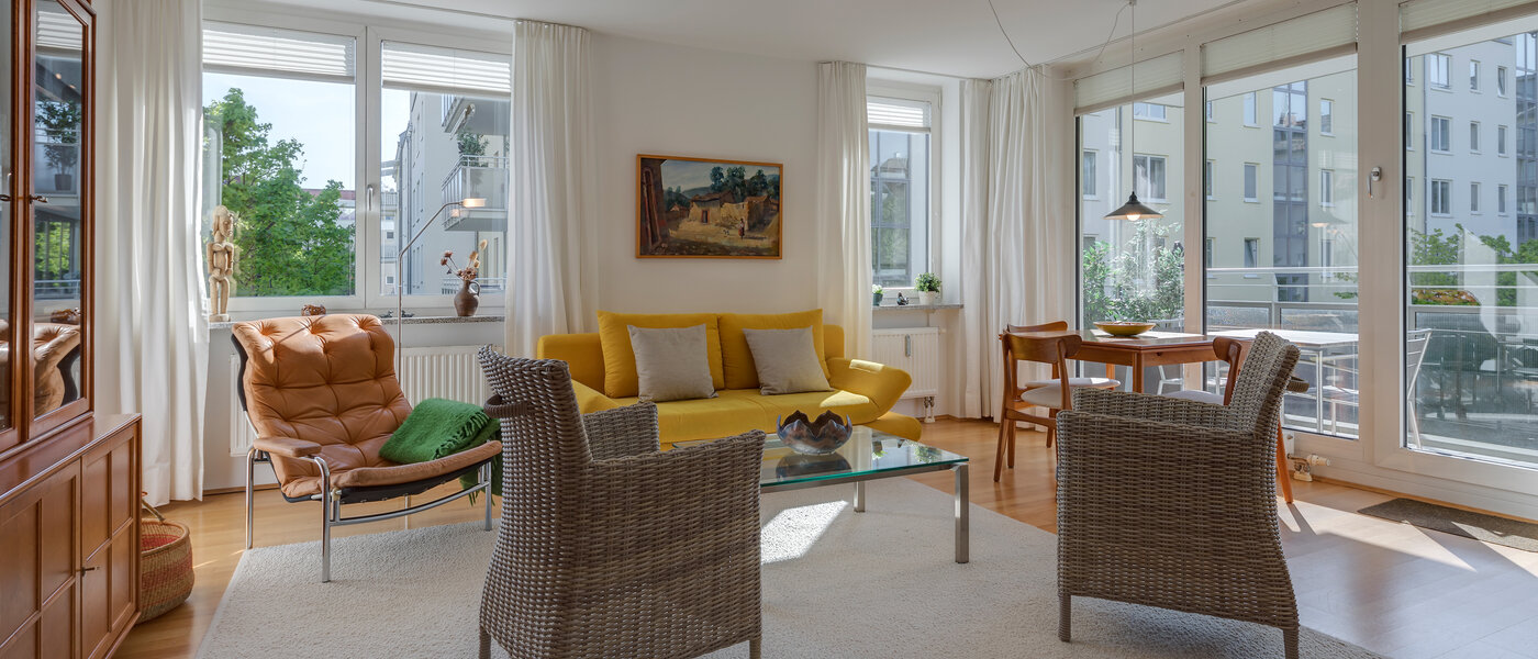 apartamento München Maxvorstadt - Universitätsviertel 01 zona de día  8629