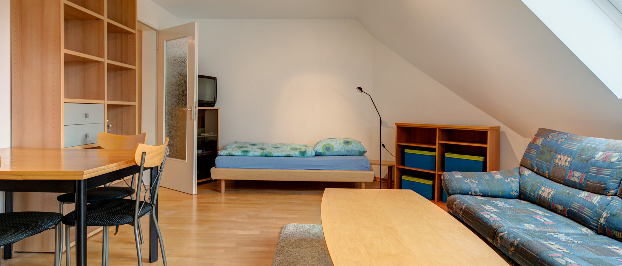 ático München Moosach 04 salón 8631
