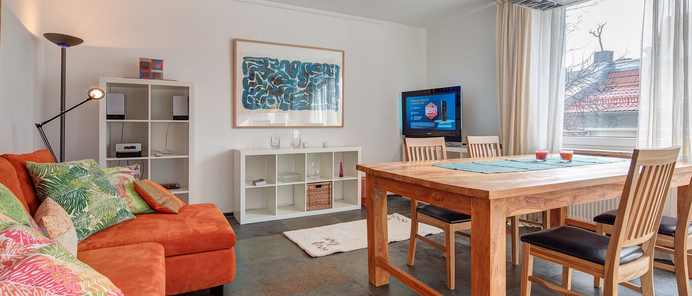 apartamento München Schwabing-West (rund um den Hohenzollernplatz) 03 salón 8662