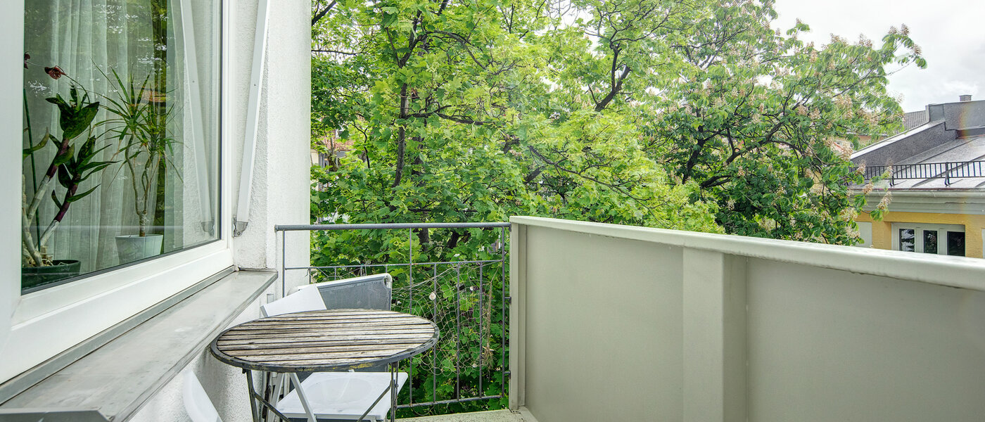 apartamento München Schwabing-West (rund um den Hohenzollernplatz) 01 balcón 8662