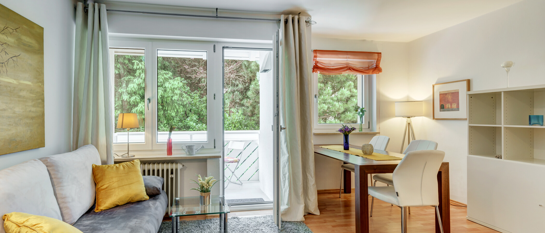 apartamento München Bogenhausen 01 zona de día  8668