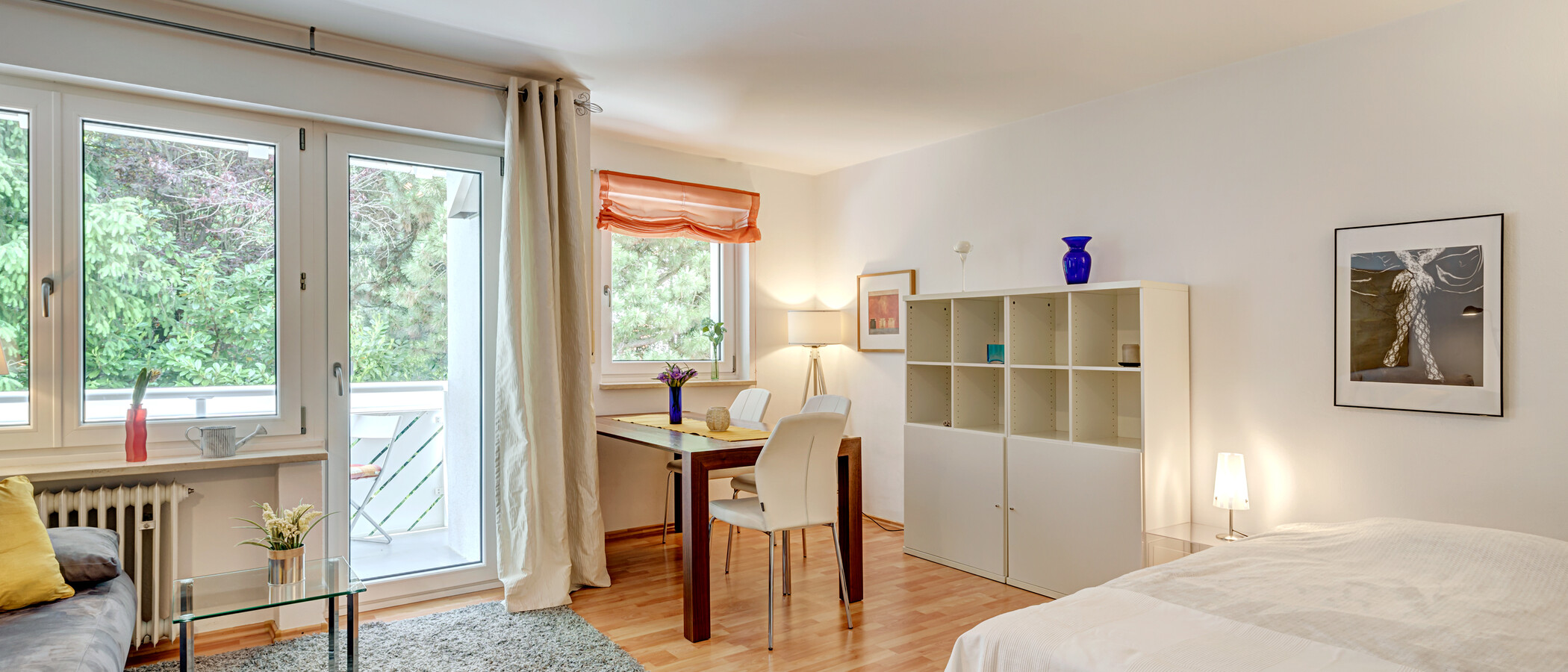 apartamento München Bogenhausen 02 zona de día  8668