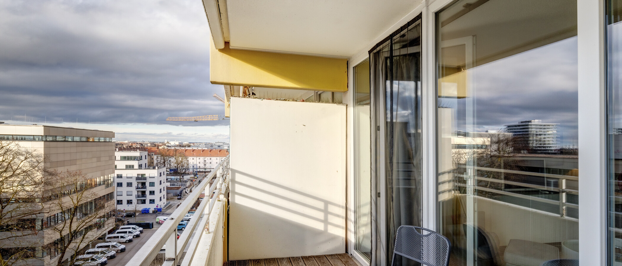 apartamento München Schwabing-Nord (zw. Leopoldstraße & Englischen Garten) 01 balcón 8728