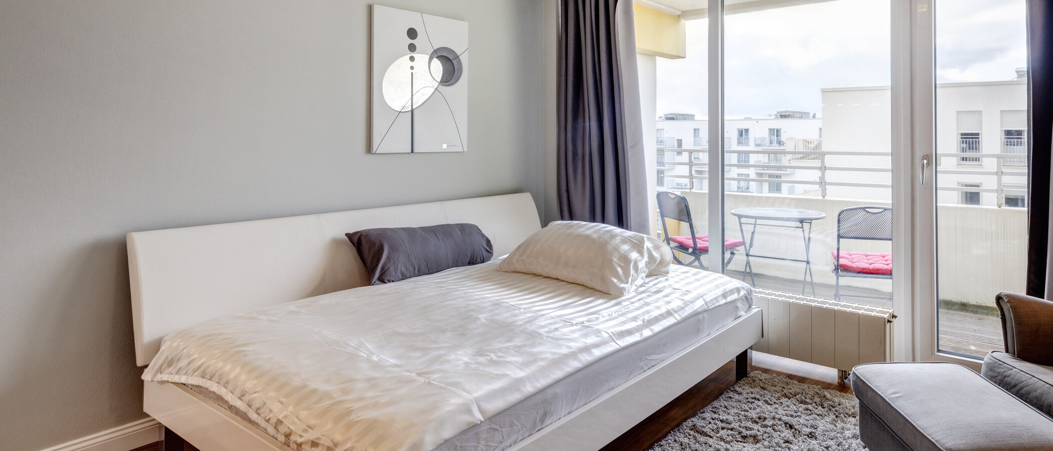 apartamento München Schwabing-Nord (zw. Leopoldstraße & Englischen Garten) 01 zona de dormir 8728