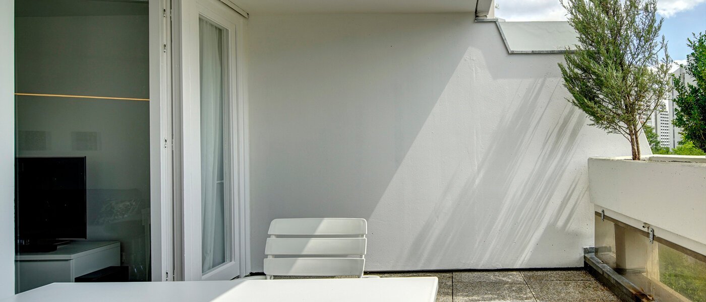 apartamento München Olympiadorf 03 balcón 8757