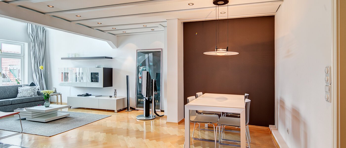 dúplex München Neuhausen 01 salón 8765