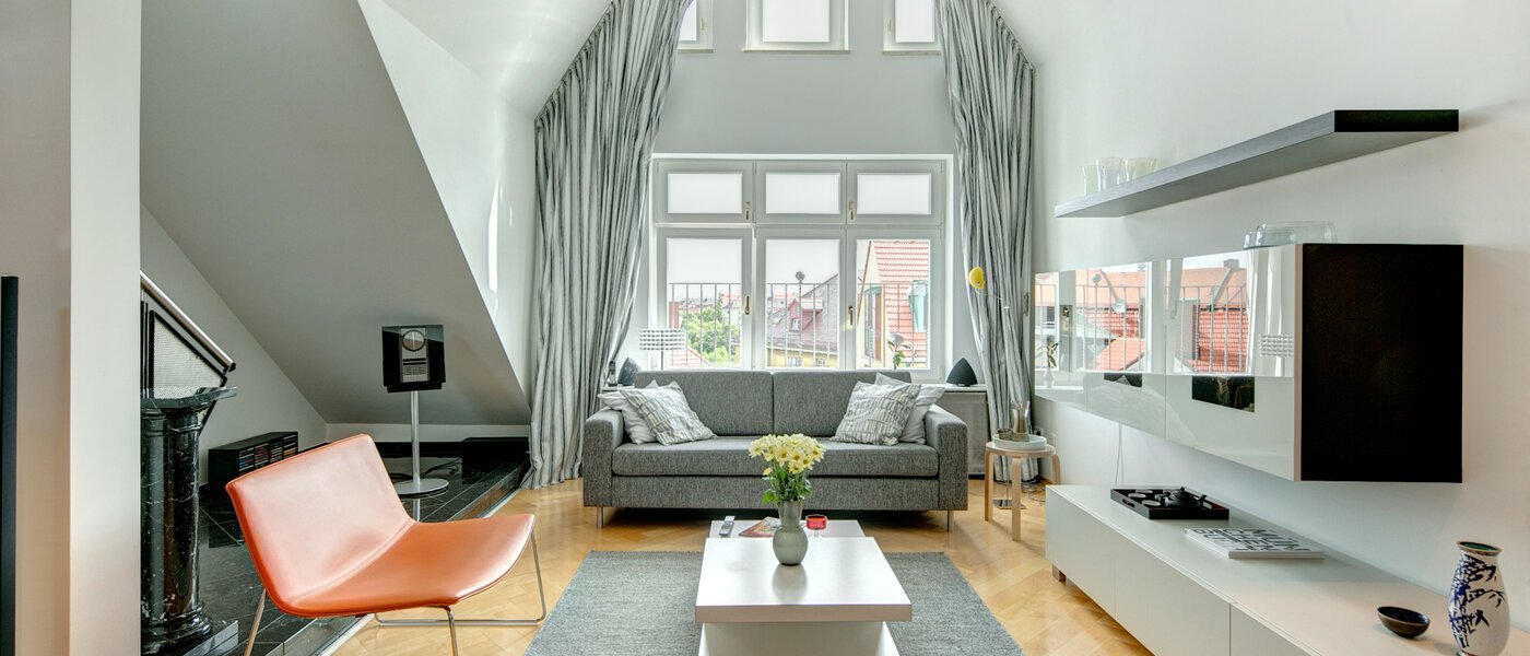 dúplex München Neuhausen 02 salón 8765