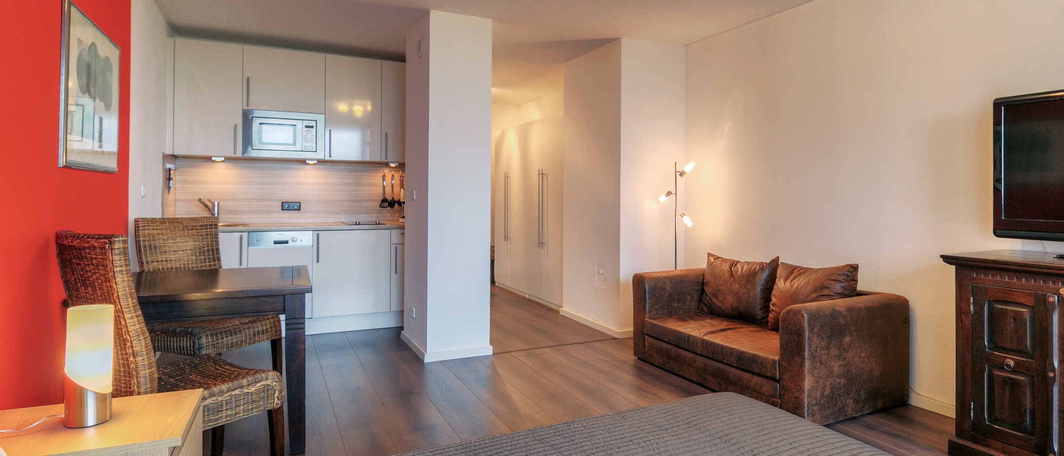 apartamento München Schwabing-West 03 zona de día  8769
