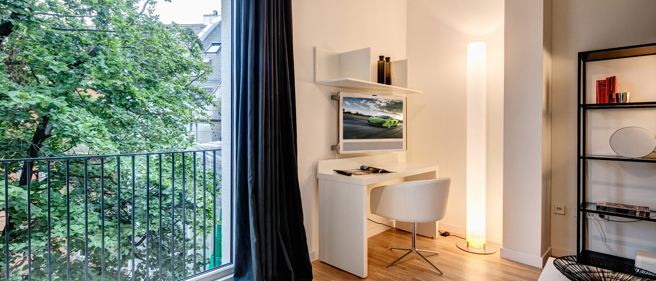apartamento München Bogenhausen 02 zona de día  8773