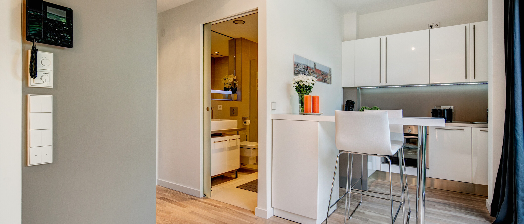 apartamento München Bogenhausen 05 zona de día  8773