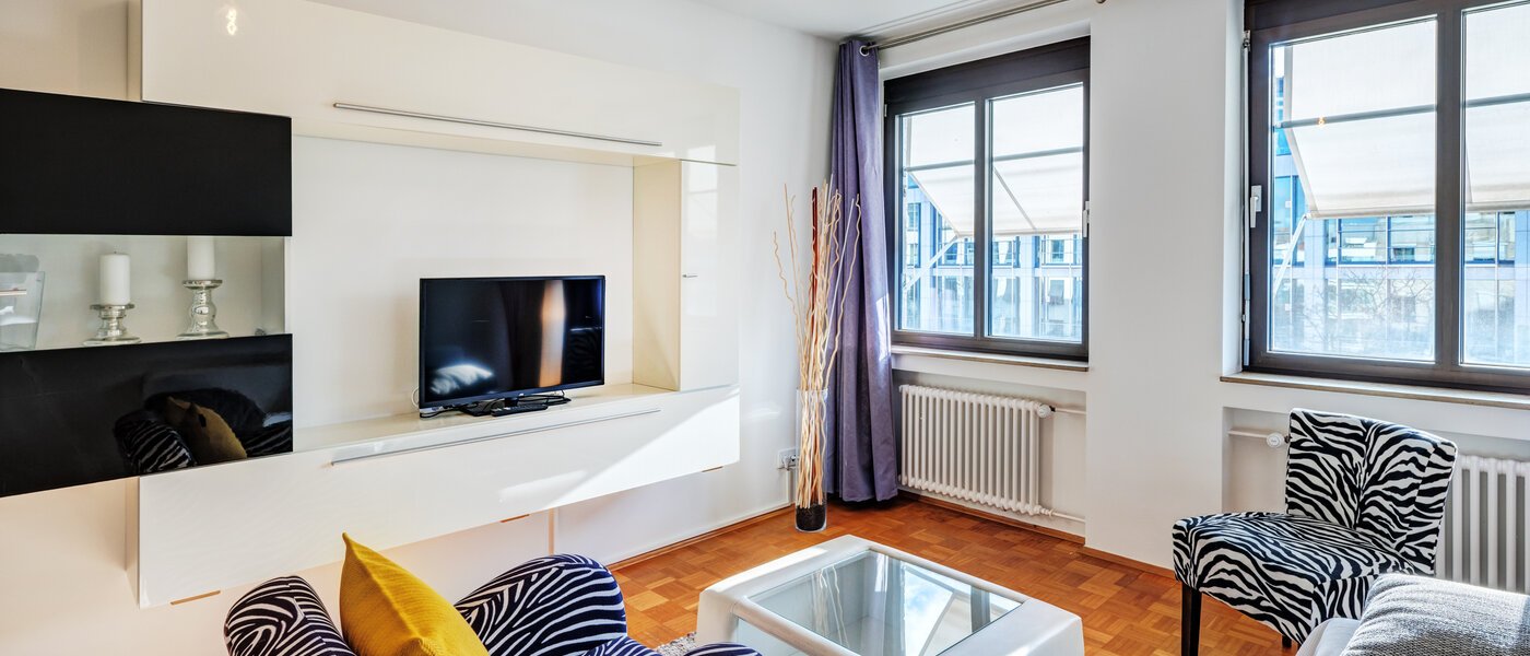 apartamento München Maxvorstadt 02 sala de estar 8779