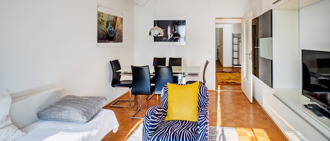 apartamento München Maxvorstadt 03 sala de estar 8779