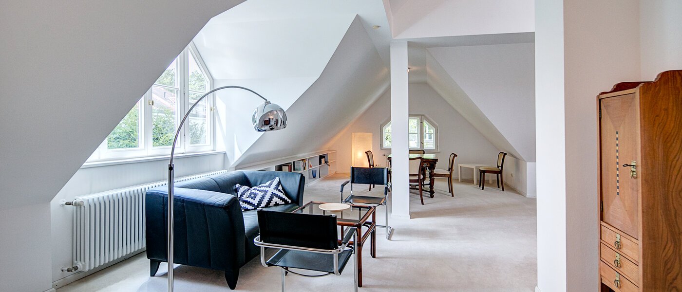 ático München Solln 03 salón 8785