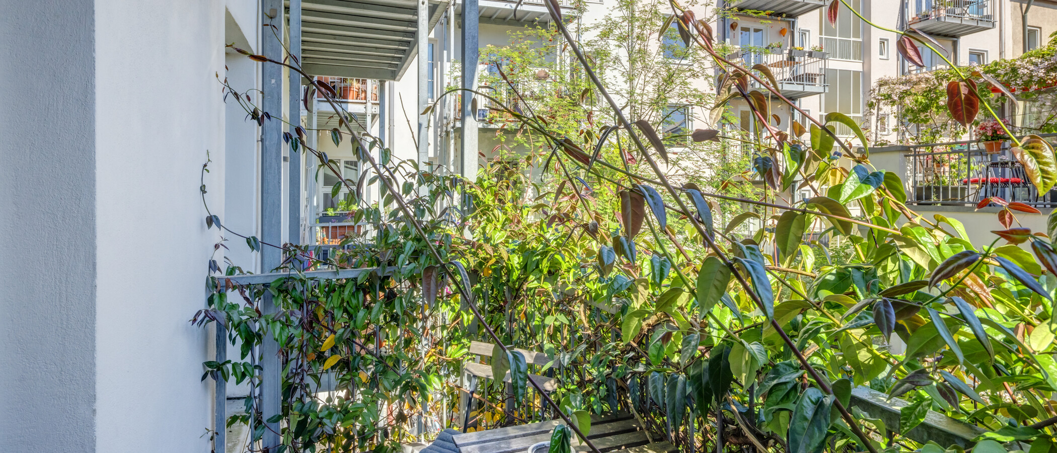 apartamento München Maxvorstadt - Universitätsviertel 02 balcón 8789
